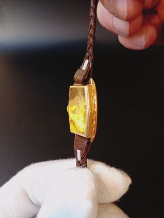 Reloj de Oro 18k Suizo Art Deco Vintage 1920
