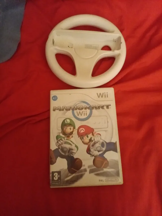 Mario Kart Wii + Volante Nintendo