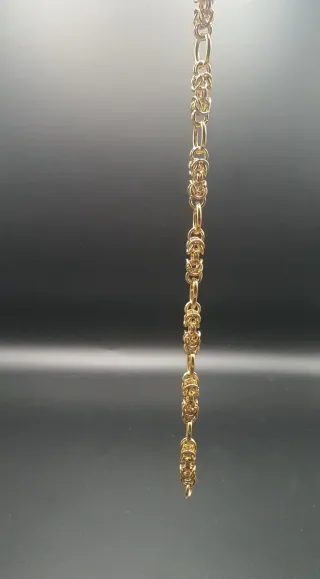 Pulsera chapada en oro