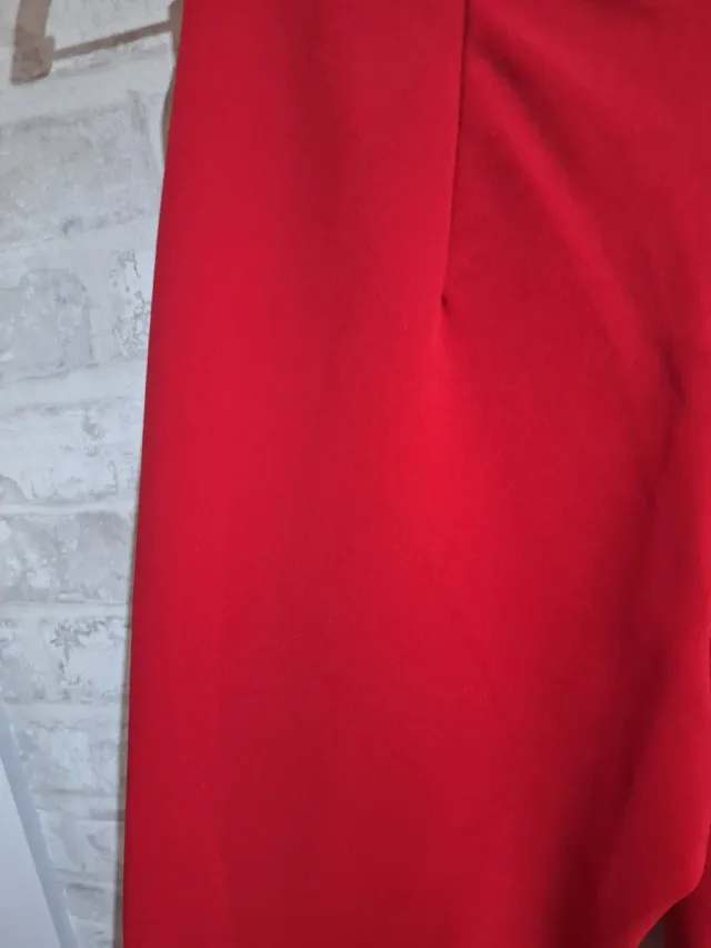 Pantalón campana rojo