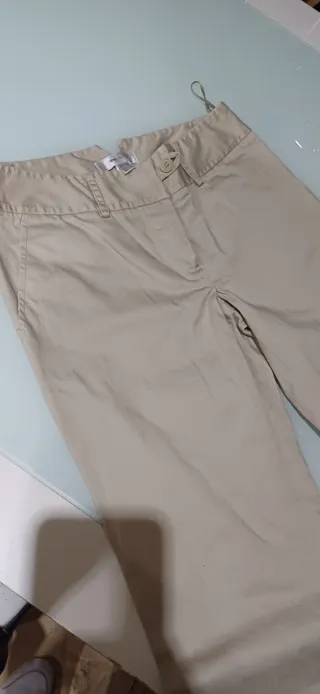 Pantalón recto Mango Talla 34