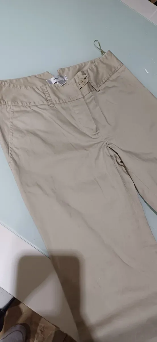 Pantalón recto Mango Talla 34