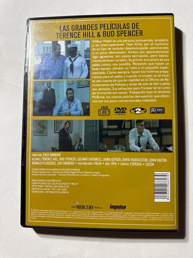DVD Dos Super-Policías (Terence Hill & Bud Spencer