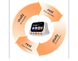 Relógio AI Visual Time Manager