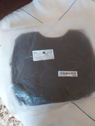 Bolso de ante marrón con flecos