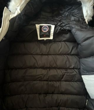 Giubbotto Canada Goose Bianco