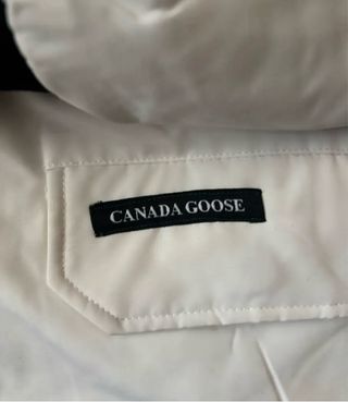 Giubbotto Canada Goose Bianco