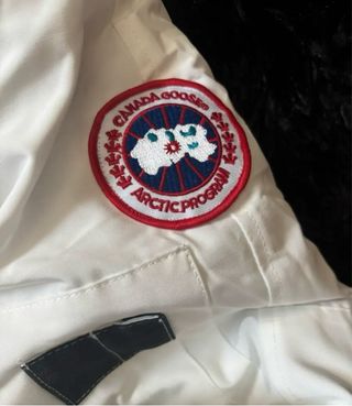 Giubbotto Canada Goose Bianco