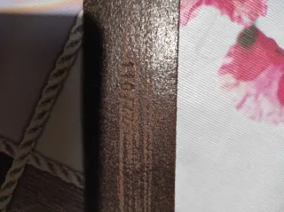 Cintura Uomo Roberto Cavalli Pelle Marrone Argento