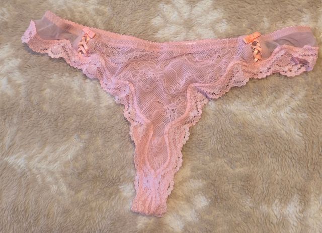 Braga de encaje rosa