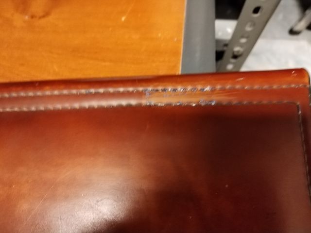 2 Vades de cuero marrón por 10€