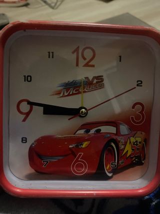 Reloj despertador Cars Rayo McQueen