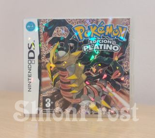 Caja HOLOGRÁFICA TRIÁNGULOS Pokémon Platino
