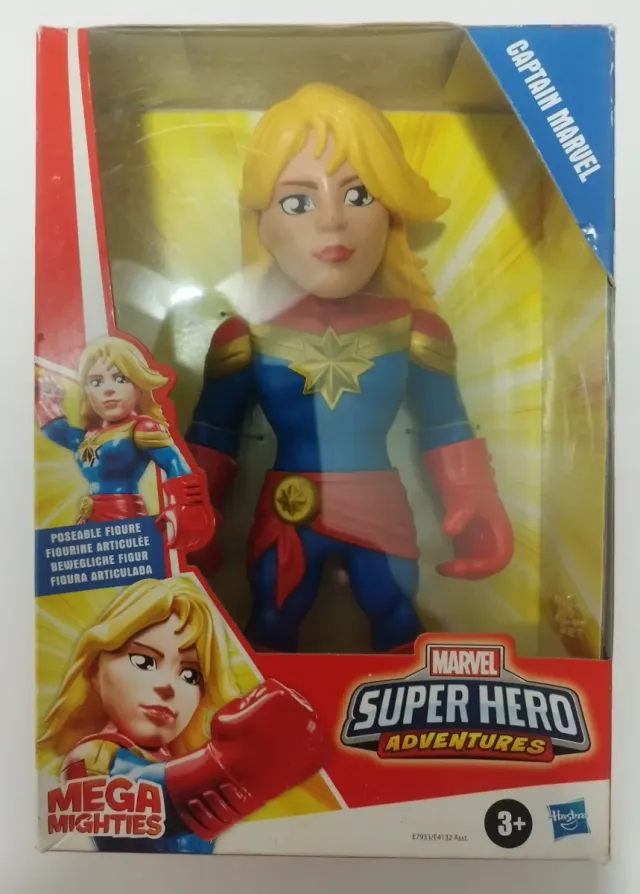 Capitán Marvel Mega Mighties Figura Articulada