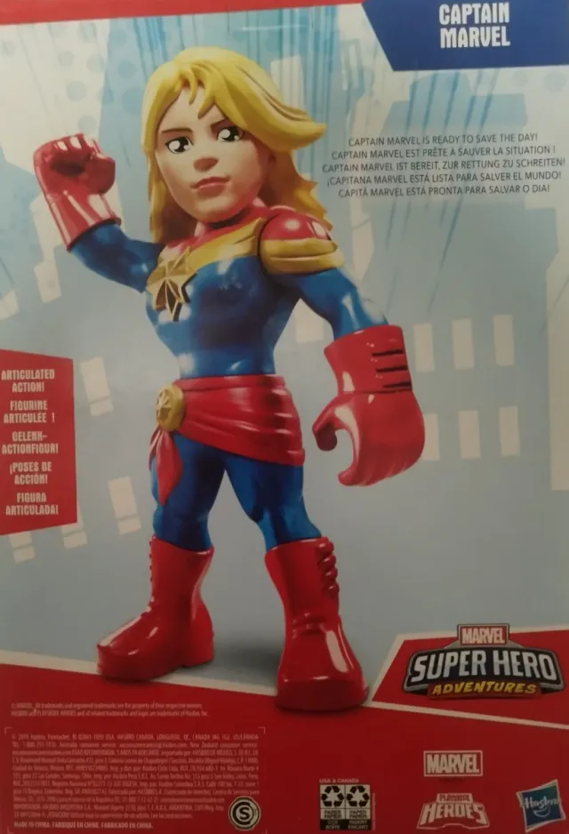Capitán Marvel Mega Mighties Figura Articulada