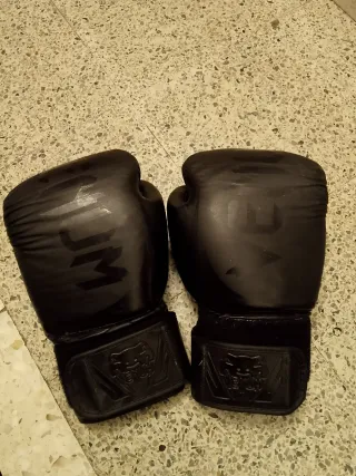 Guantes de Boxeo Venum Negros