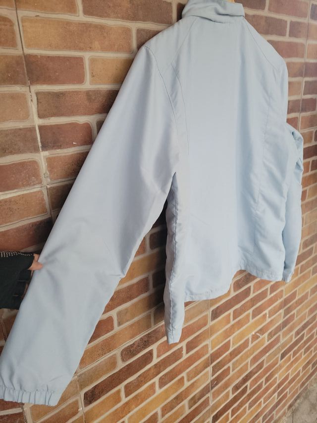 Chaqueta Adidas Vintage Gris Claro Mujer