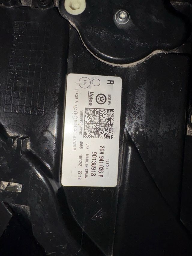 Faro Delantero Derecho VW T-Roc Full LED