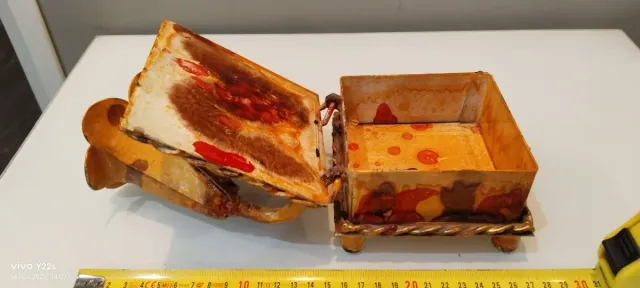 Fonógrafo forja decorativo