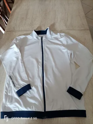 Giacca sportiva Under Armour bianca