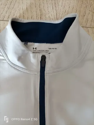 Giacca sportiva Under Armour bianca