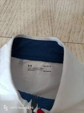 Giacca sportiva Under Armour bianca