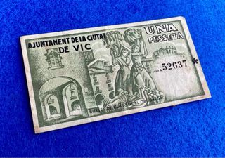 1 PESETA DE VIC. 1937 (GUERRA CIVIL)