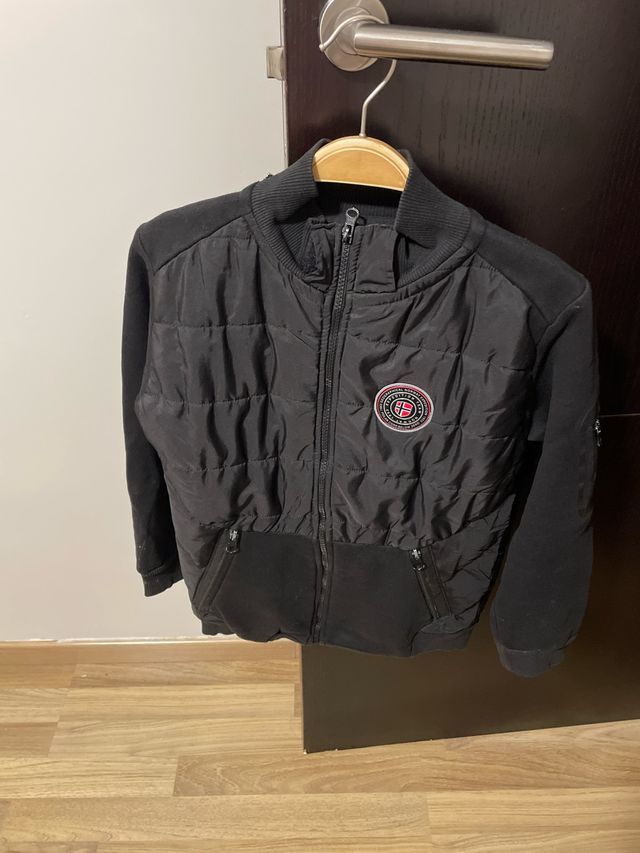 Chaqueta Geographical Norway Negra T12 Chico
