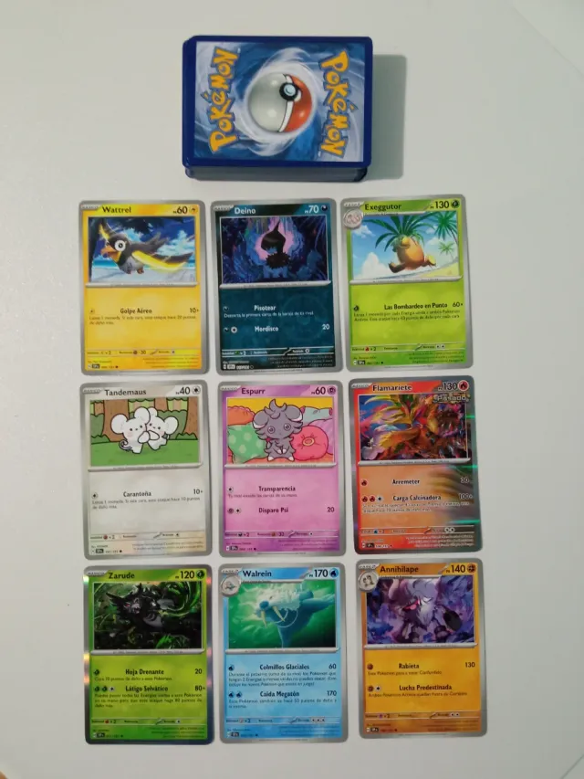 Lote Cartas Pokémon