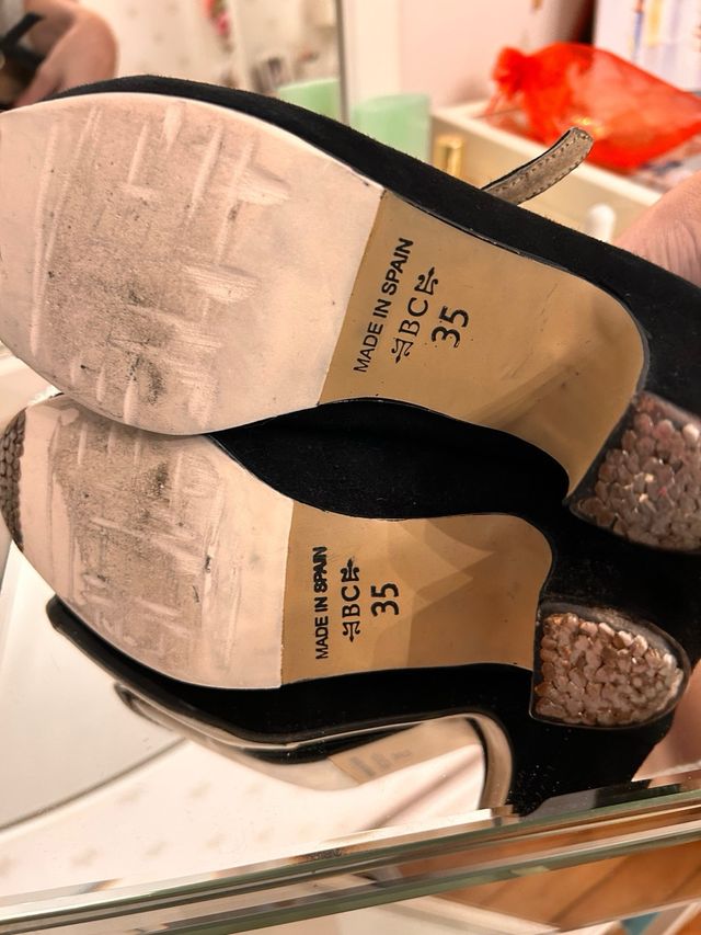 Scarpe da flamenco nere