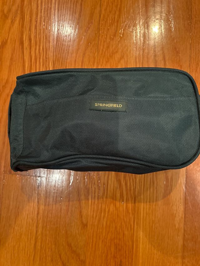 Neceser Springfield Negro/Verde Oliva