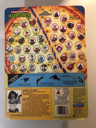 Figura April O'Neil Tortugas Ninja 1992