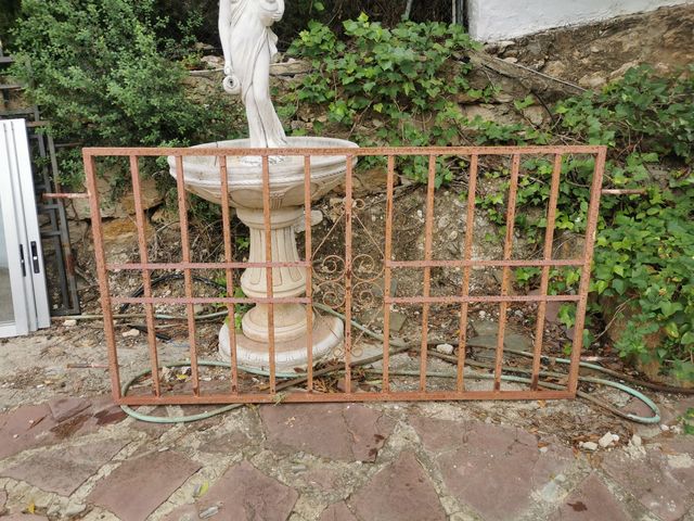 Reja metálica para ventana