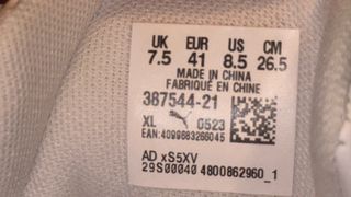 Scarpe Puma Bianche e Azzurre