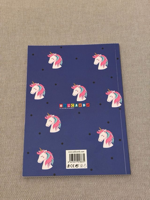 Quaderno Non smettere di sognare Unicorni