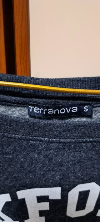 Felpa Terranova Donna Grigia S