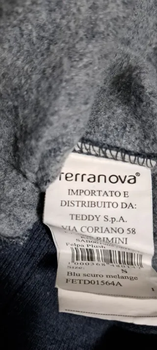 Felpa Terranova Donna Grigia S