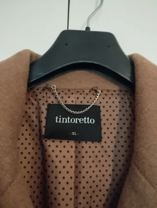 Abrigo Tintoretto Marrón Doble Botonadura