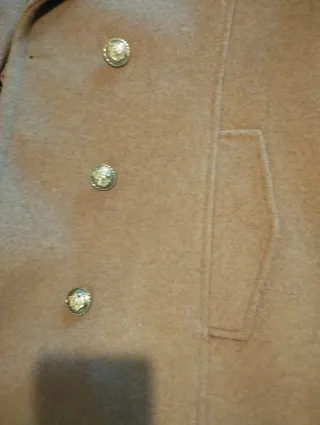 Abrigo Tintoretto Marrón Doble Botonadura