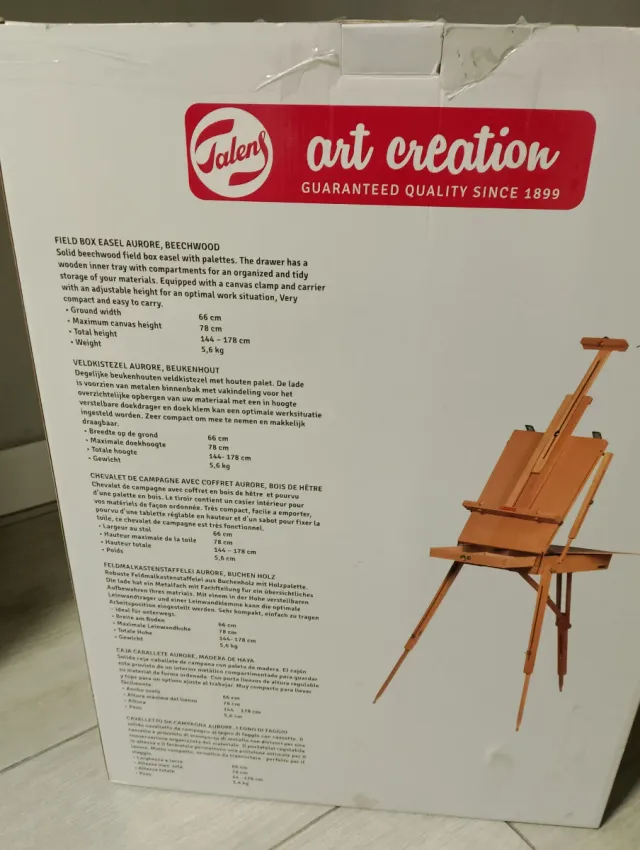 Valigetta cavalletto Art Creation Aurore Negoziabile