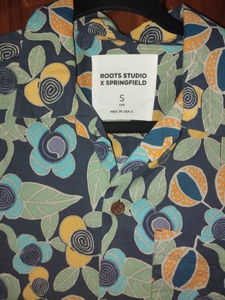 Camisa SPRINGFIELD ROOTS STUDIO floral S