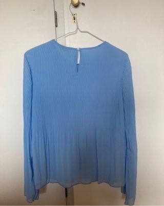 Blusa Stradivarius azul