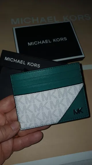 Targetera Michael Kors Original Verde/Blanco