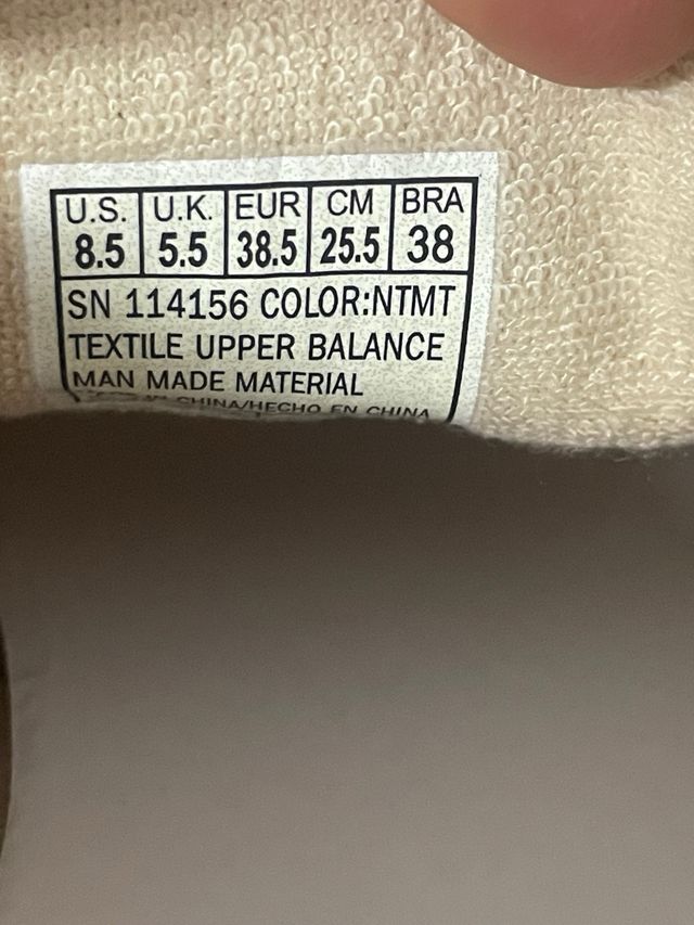 Skechers Beige/Nero Taglia 38.5