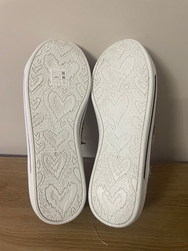 Skechers Beige/Nero Taglia 38.5