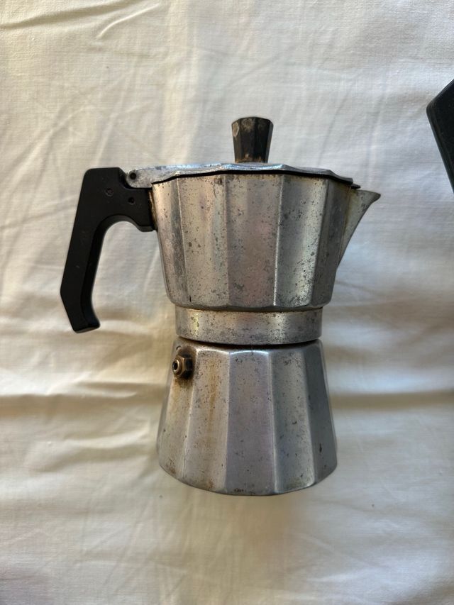 Lotto di 3 caffettiere italiane vintage