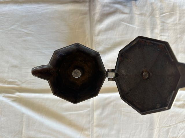 Lotto di 3 caffettiere italiane vintage