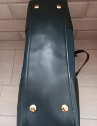 Bolso shopper Bimba&Lola color  petróleo. Poco uso