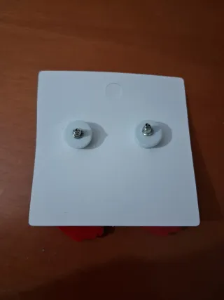 Pendientes Corazón Calavera Brillantes