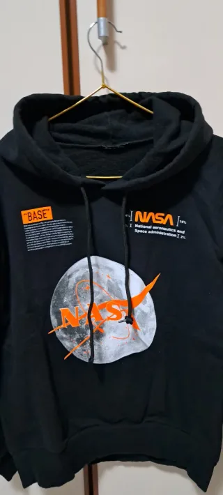 Felpa NASA con cappuccio donna